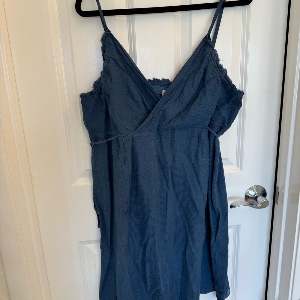 Blue Sleeveless Dress